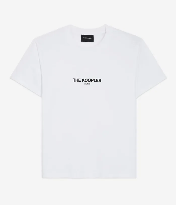 Women White Logo Tshirt THE KOOPLES Tshirts