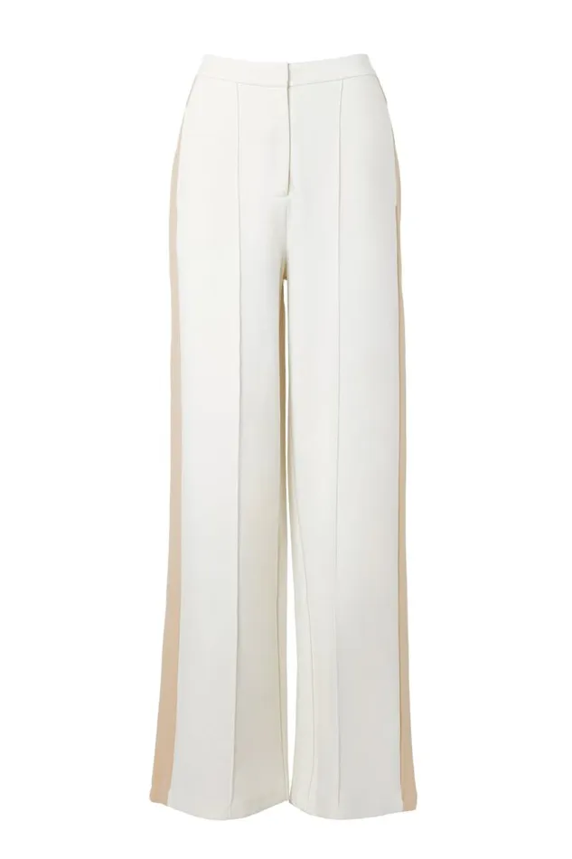 Women Wide Leg Pant Natural Holland Cooper Trousers Women Wide Leg Pant Natural Holland Cooper Trousers