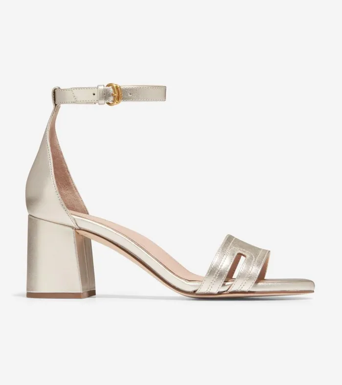 Women Women039s ADELAINE SANDAL Gold Cole Haan Sandals