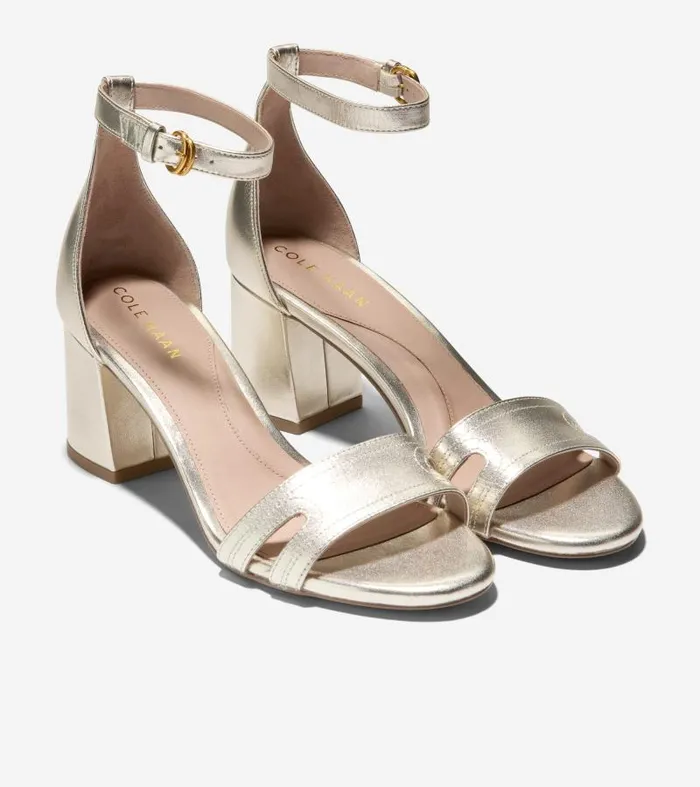 Women Women039s ADELAINE SANDAL Gold Cole Haan Sandals