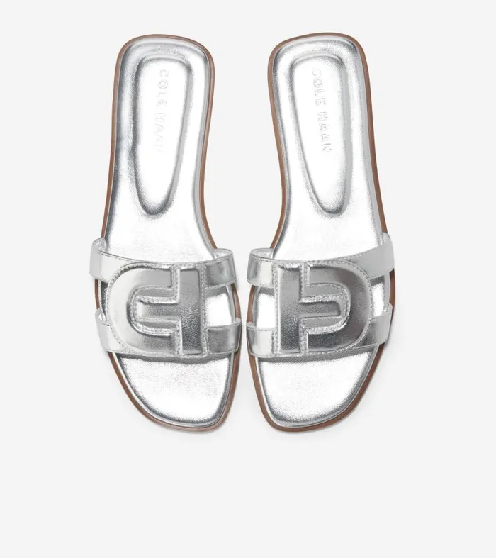 Women Women039s CHRISEE SANDAL Silver Cole Haan Sandals Women Women039s CHRISEE SANDAL Silver Cole Haan Sandals