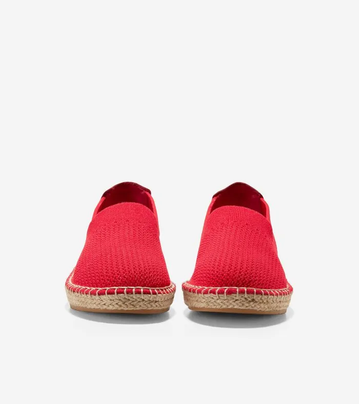Women Women039s Cloudfeel Espadrille Loafer Red Cole Haan Espadrilles
