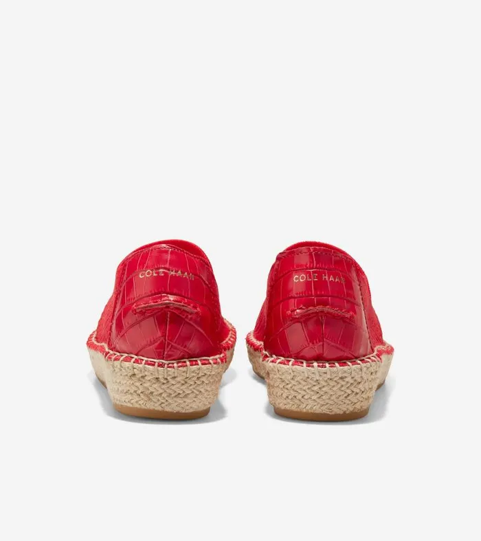 Women Women039s Cloudfeel Espadrille Loafer Red Cole Haan Espadrilles