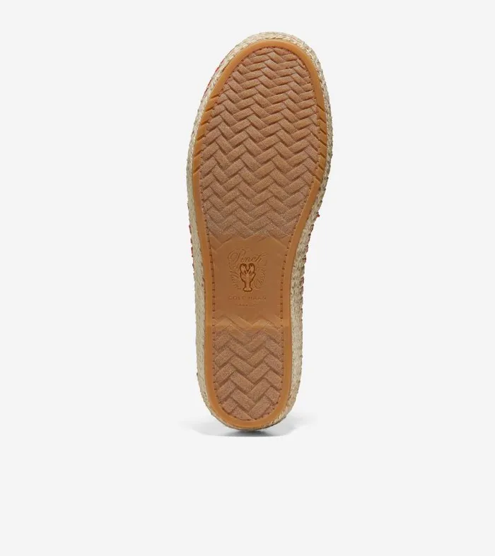 Women Women039s Cloudfeel Espadrille Loafer Red Cole Haan Espadrilles