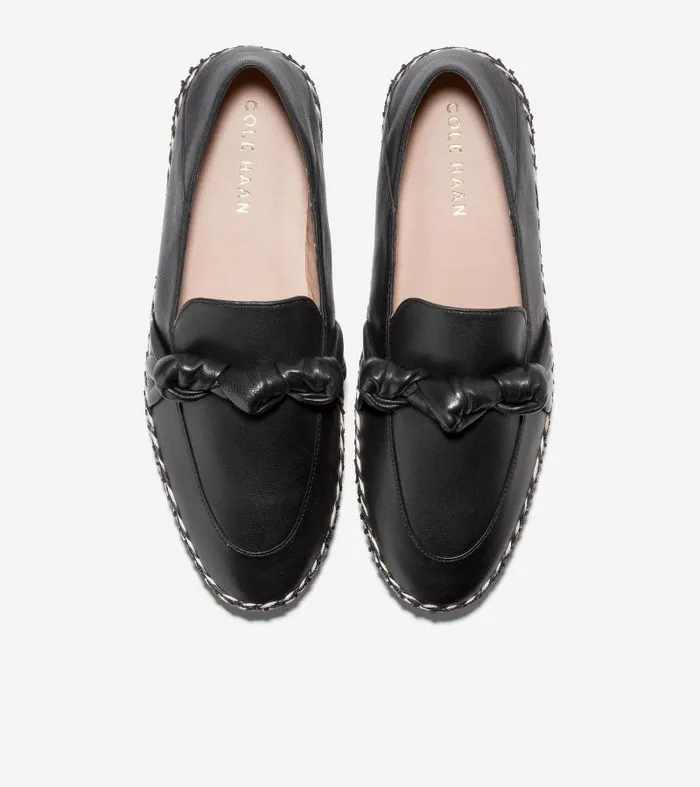 Women Women039s Cloudfeel Knotted Espadrille Black Cole Haan Loafers and Drivers Women Women039s Cloudfeel Knotted Espadrille Black Cole Haan Loafers and Drivers