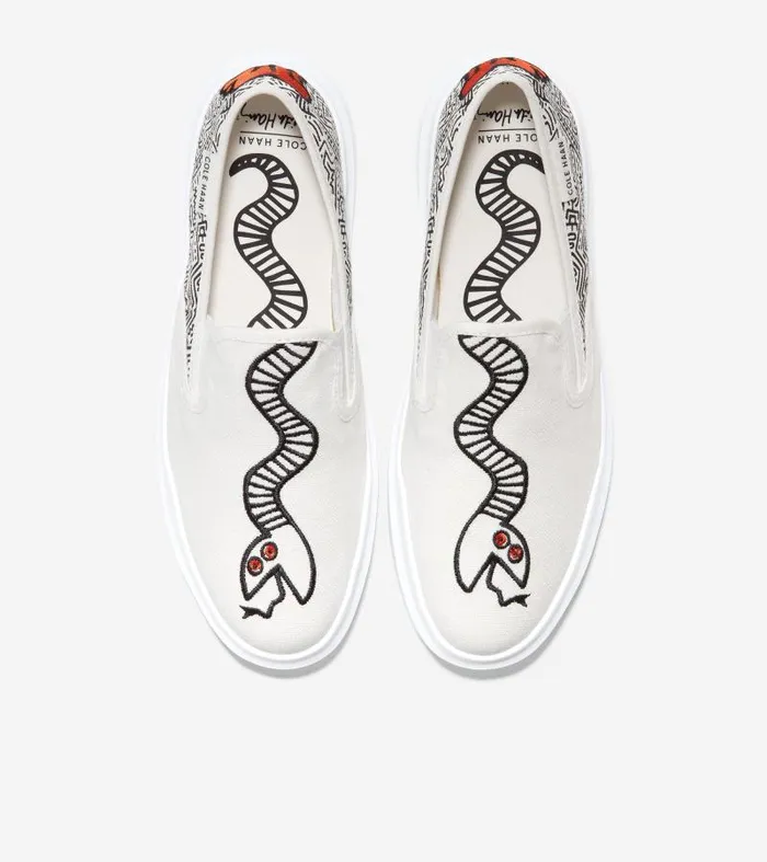 Women Women039s Cole Haan X Keith Haring GrandPr Rally SlipOn Sneaker White Cole Haan Sneakers Women Women039s Cole Haan X Keith Haring GrandPr Rally SlipOn Sneaker White Cole Haan Sneakers