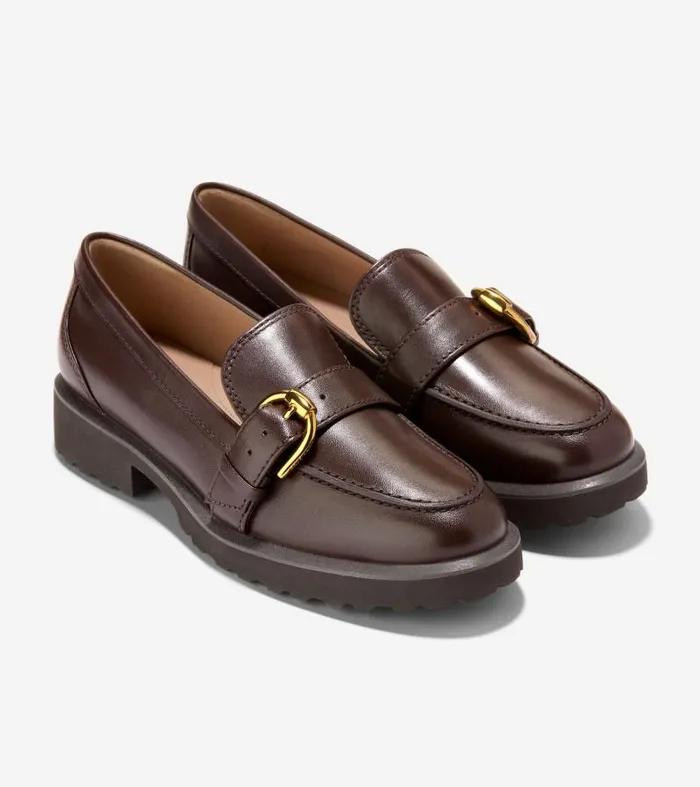 Women Women039s Giana Buckle Loafers Brown Cole Haan Loafers and Drivers Women Women039s Giana Buckle Loafers Brown Cole Haan Loafers and Drivers