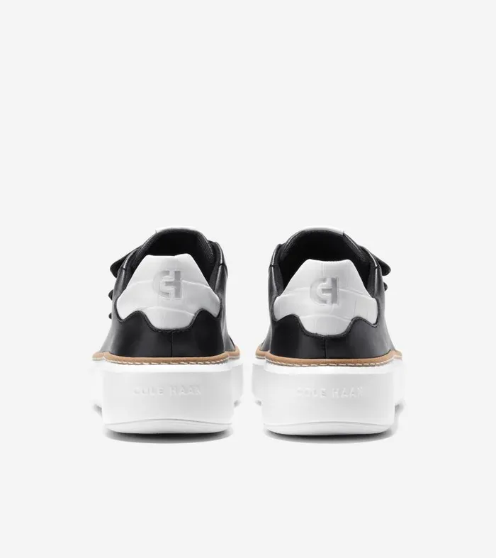 Women Women039s GrandPr Topspin Triple Strap Sneakers Black Cole Haan Sneakers