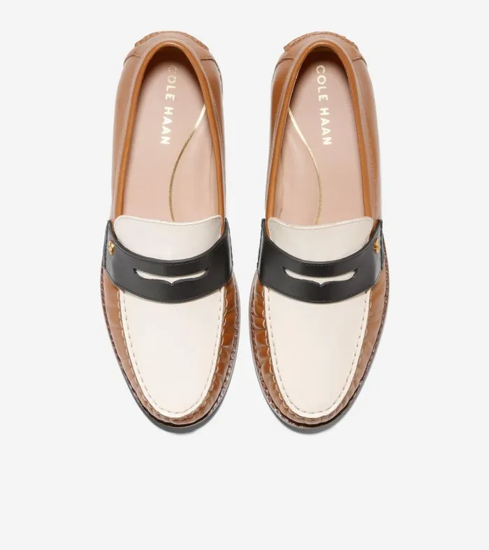 Women Women039s Luxe Pinch Penny Loafer Brown Cole Haan Loafers and Drivers