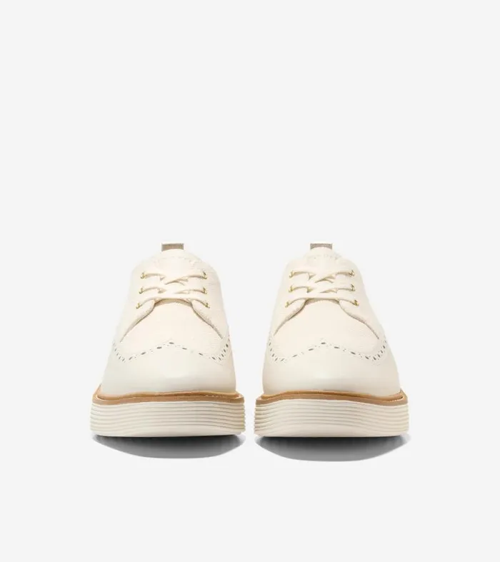 Women Women039s ORIGINALGRAND PLATFORM WINGTIP Beige Cole Haan Oxfords Women Women039s ORIGINALGRAND PLATFORM WINGTIP Beige Cole Haan Oxfords