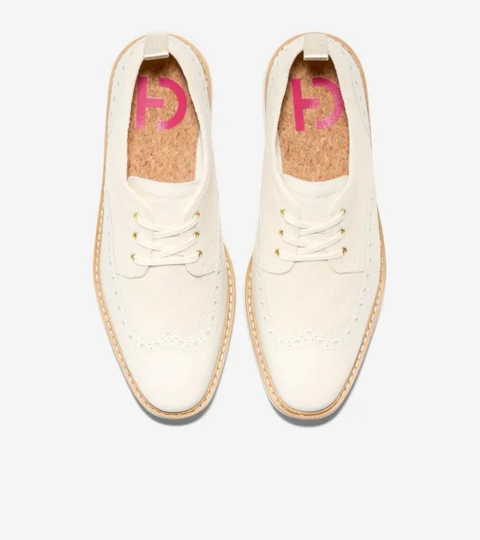 Women Women039s ORIGINALGRAND PLATFORM WINGTIP Beige Cole Haan Oxfords Women Women039s ORIGINALGRAND PLATFORM WINGTIP Beige Cole Haan Oxfords