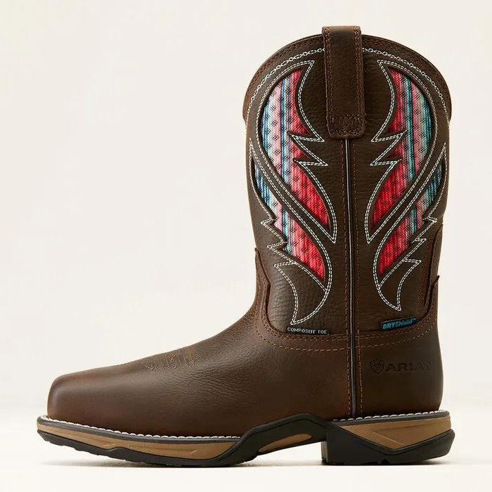 Women Work Boots and Shoes Ariat Anthem VentTEK Waterproof Composite Toe Work Boot Dark Chocolateserape Women Work Boots and Shoes Ariat Anthem VentTEK Waterproof Composite Toe Work Boot Dark Chocolateserape