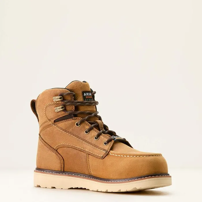 Women Work Boots and Shoes Ariat Rebar Wedge Moc Toe Waterproof Composite Toe Work Boot Antique Brown Women Work Boots and Shoes Ariat Rebar Wedge Moc Toe Waterproof Composite Toe Work Boot Antique Brown