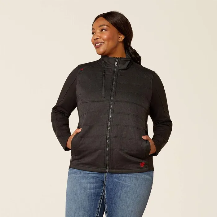 Women Workwear Ariat FR Cloud 9 20 Insulated Jacket Black Women Workwear Ariat FR Cloud 9 20 Insulated Jacket Black