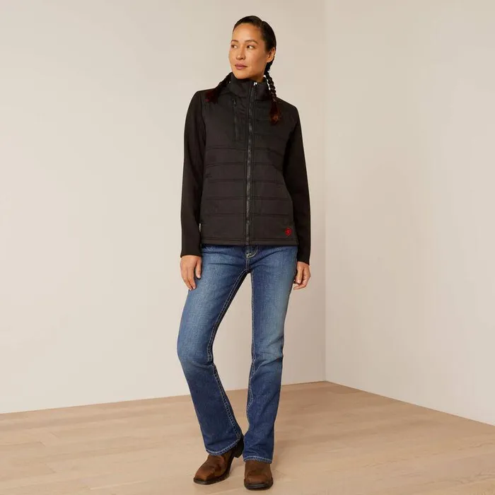 Women Workwear Ariat FR Cloud 9 20 Insulated Jacket Black Women Workwear Ariat FR Cloud 9 20 Insulated Jacket Black