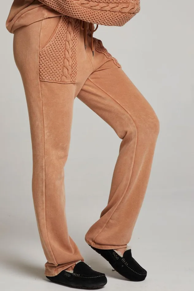 Womens Bottoms Chaser Brand Ant Toffee Trousers