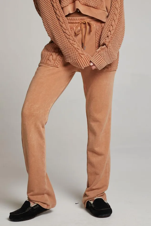 Womens Bottoms Chaser Brand Ant Toffee Trousers