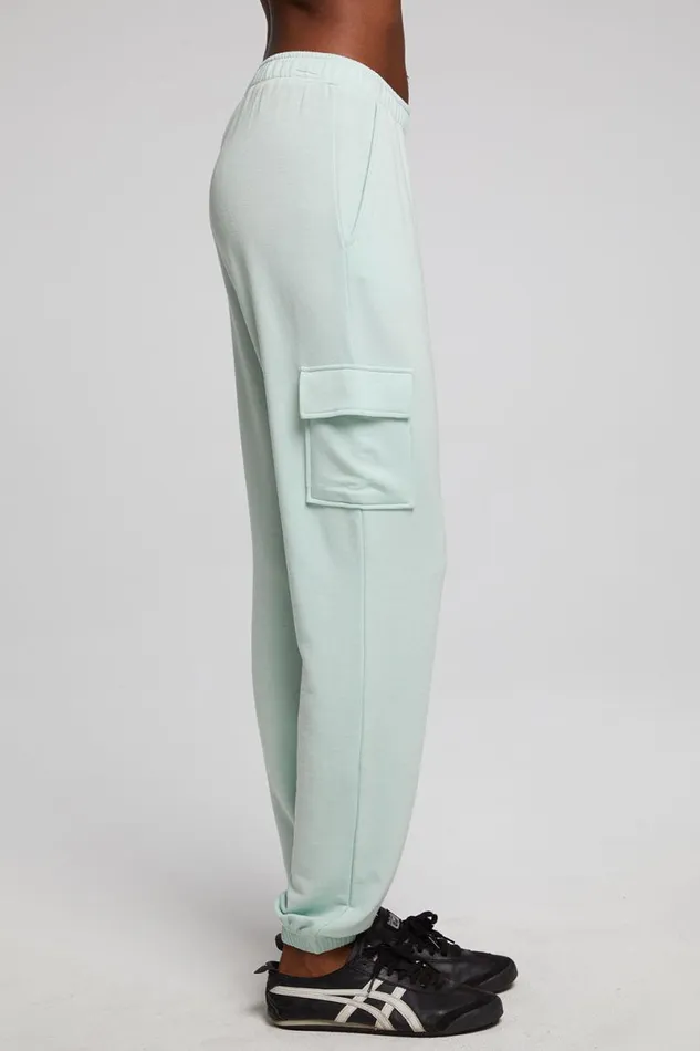 Womens Bottoms Chaser Brand Claude Matcha Green Jogger