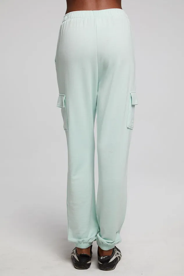 Womens Bottoms Chaser Brand Claude Matcha Green Jogger