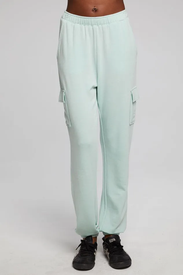 Womens Bottoms Chaser Brand Claude Matcha Green Jogger