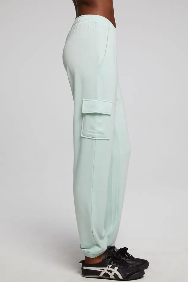 Womens Bottoms Chaser Brand Claude Matcha Green Jogger