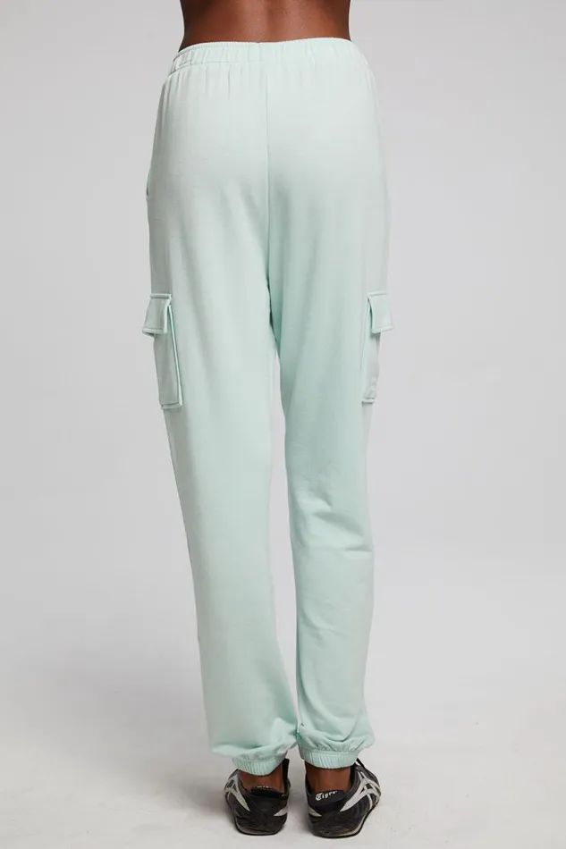 Womens Bottoms Chaser Brand Claude Matcha Green Jogger