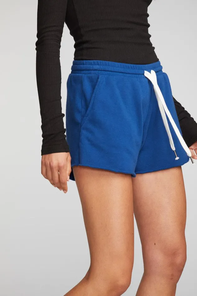 Womens Bottoms Chaser Brand Cotton Fleece Shorts With Shoestring Tie