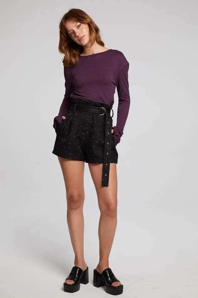 Womens Bottoms Chaser Brand Lombard Licorice Short