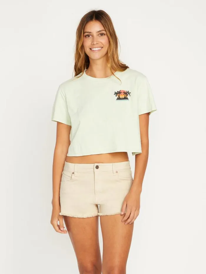 Womens Bottoms Volcom Stoney Stretch Shorts 8211 Sand