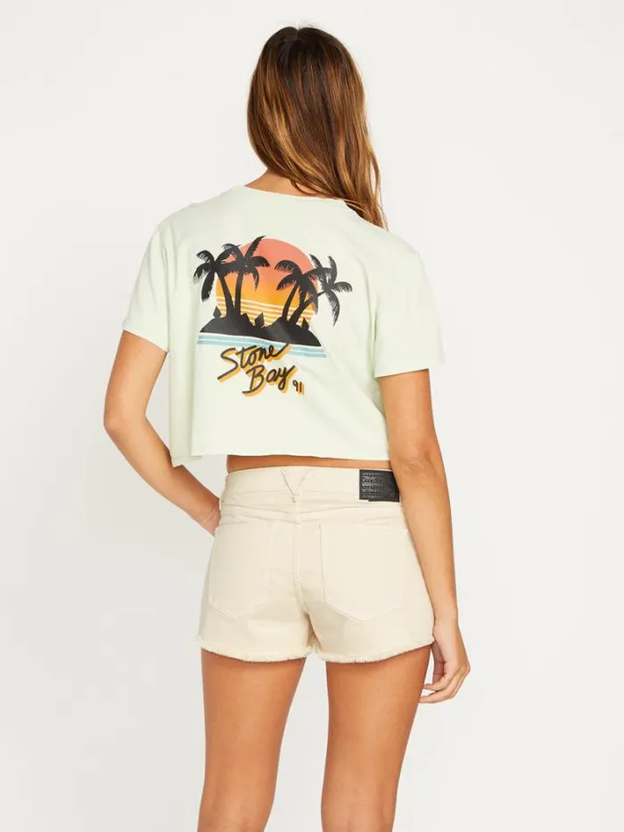Womens Bottoms Volcom Stoney Stretch Shorts 8211 Sand