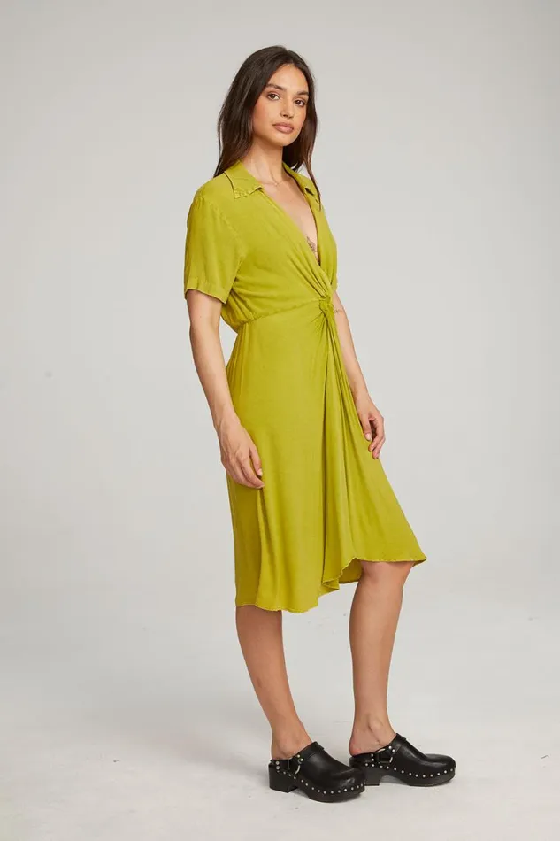 Womens Dresses Chaser Brand Elsa Citron Midi Dress