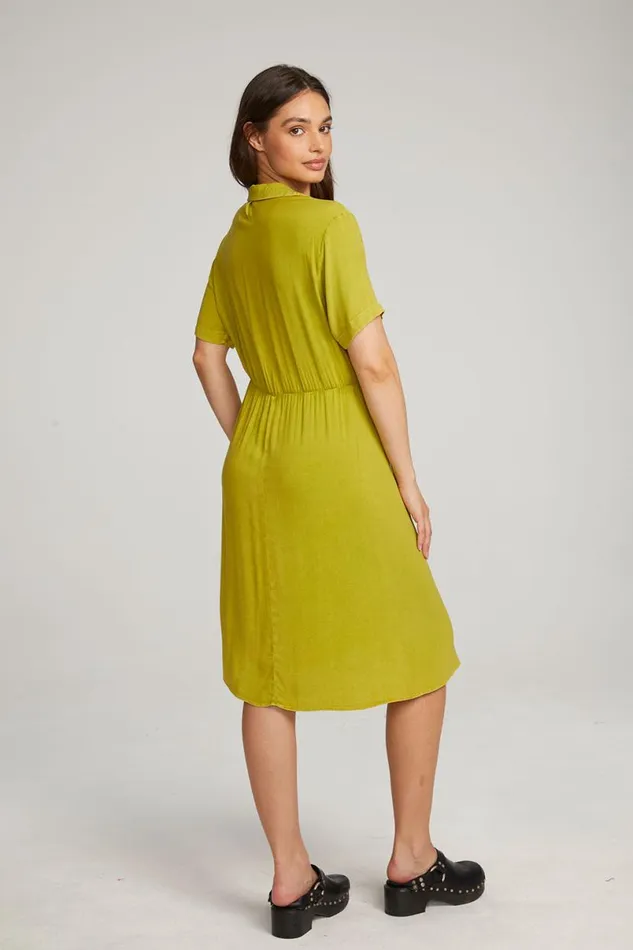Womens Dresses Chaser Brand Elsa Citron Midi Dress
