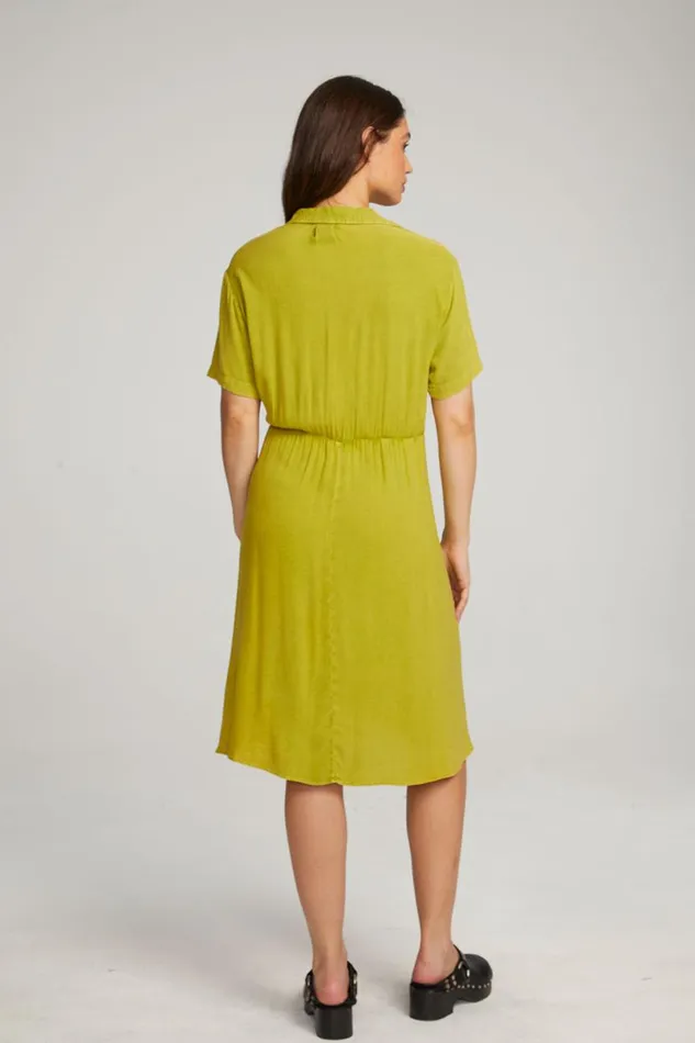 Womens Dresses Chaser Brand Elsa Citron Midi Dress