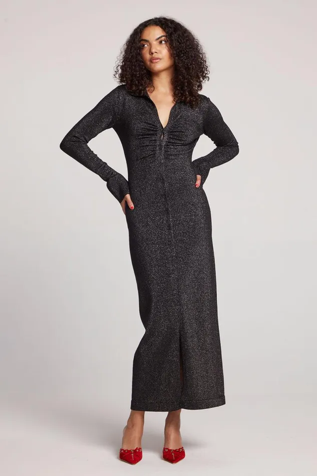 Womens Dresses Chaser Brand Fawn Licorice Maxi Dress