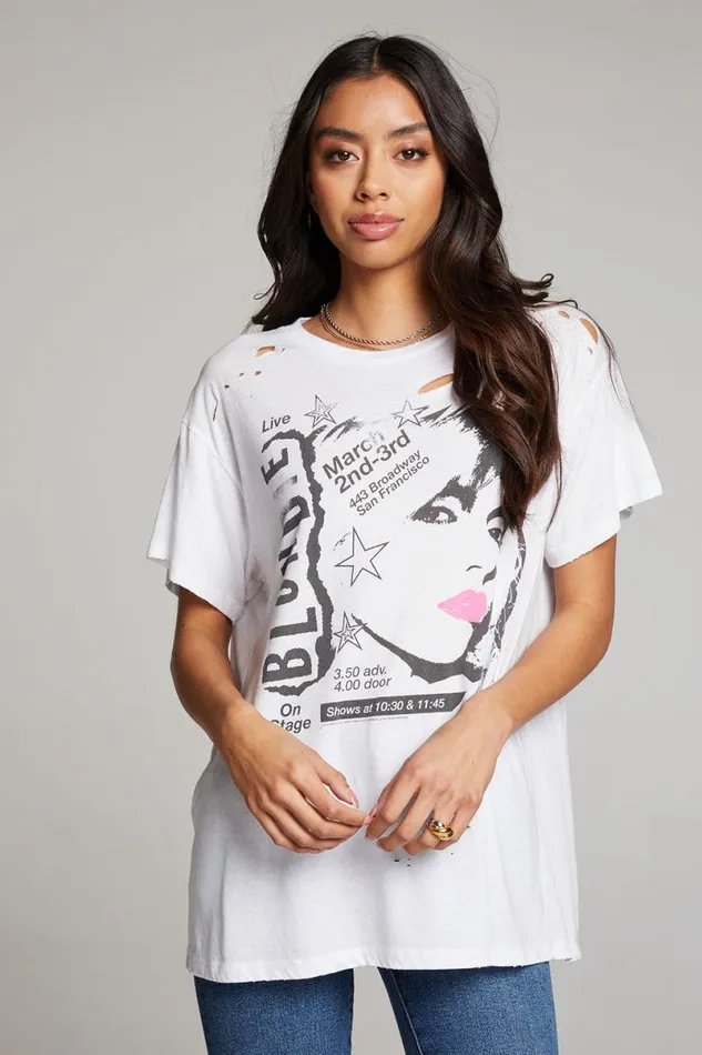 Womens Graphics Chaser Brand Blondie San Francisco Tee