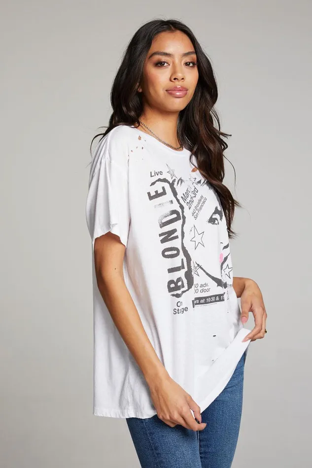 Womens Graphics Chaser Brand Blondie San Francisco Tee