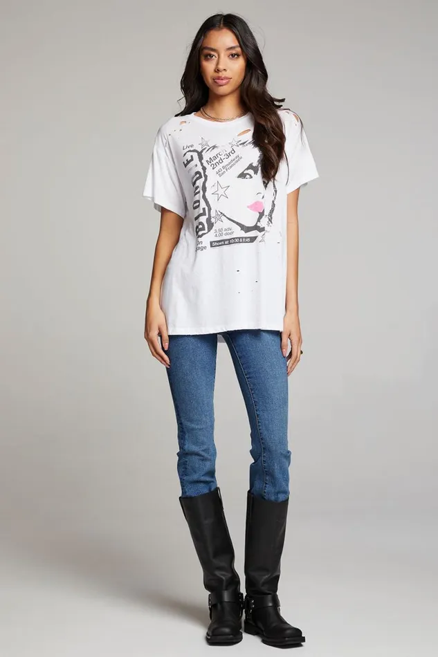 Womens Graphics Chaser Brand Blondie San Francisco Tee