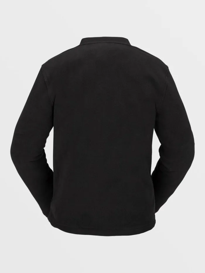 Womens Hoodies and Sweatshirts Volcom Polar Fleece Crew Pullover 8211 Black