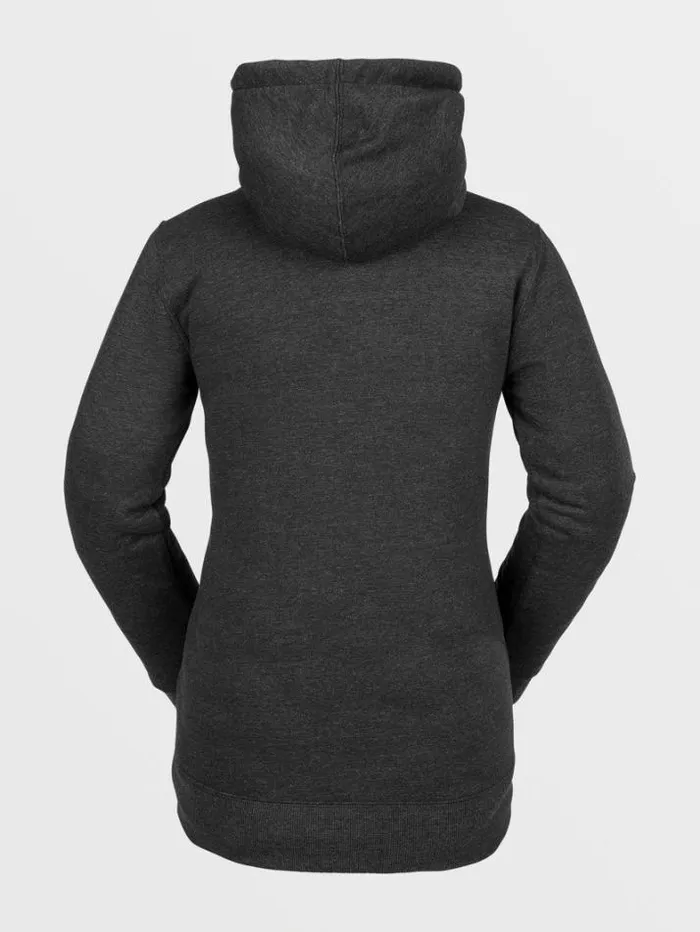 Womens Hoodies and Sweatshirts Volcom Tower Pullover Fleece 8211 Black