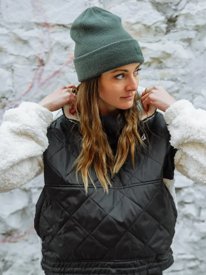 Womens Jackets Volcom Ferron Pullover Jacket 8211 Moonbeam