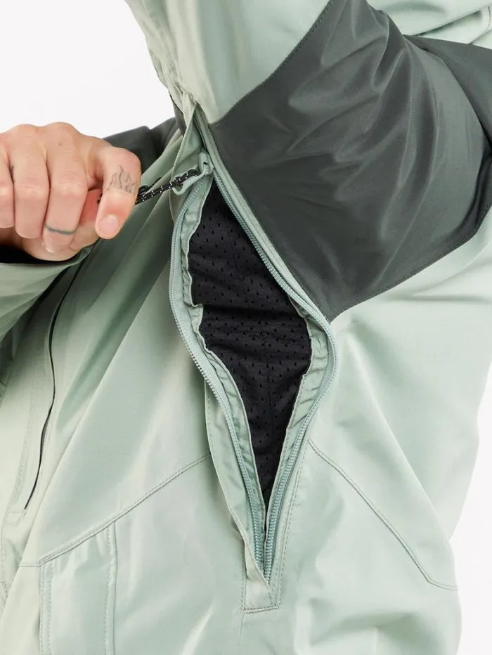 Womens Jackets Volcom VCo Aris GoreTex Jacket 8211 Sage Frost