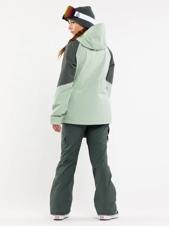 Womens Jackets Volcom VCo Aris GoreTex Jacket 8211 Sage Frost