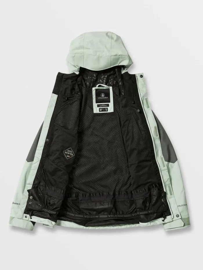 Womens Jackets Volcom VCo Aris GoreTex Jacket 8211 Sage Frost