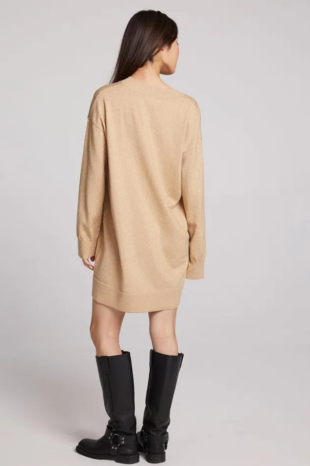 Womens Loungewear Chaser Brand Ellison Toasted Coconut Mini Dress