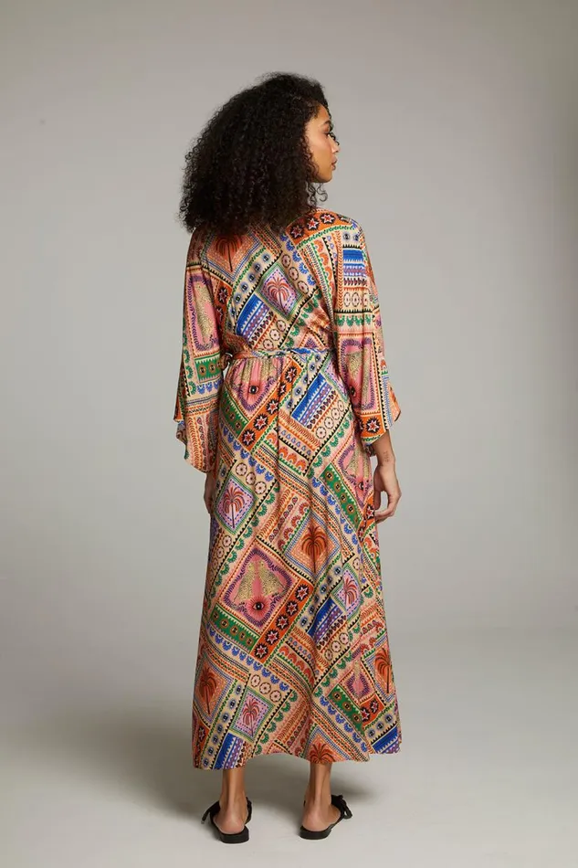 Womens Loungewear Chaser Brand Sophia Paradise Mystic Maxi Dress