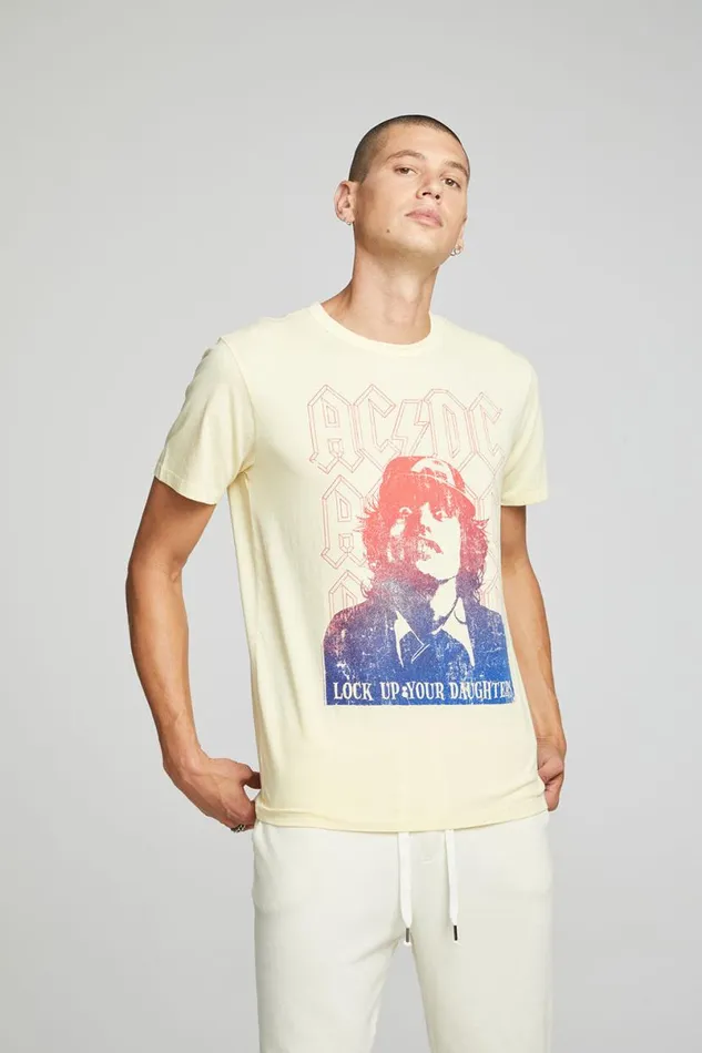 WomensMens Music Chaser Brand ACDC 8211 Lock Up Your Daughters