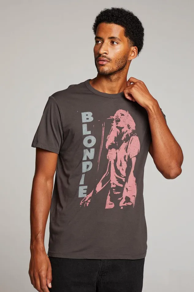WomensMens Music Chaser Brand Blondie Live On Stage Mens Tee