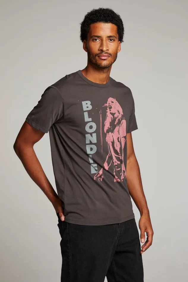 WomensMens Music Chaser Brand Blondie Live On Stage Mens Tee