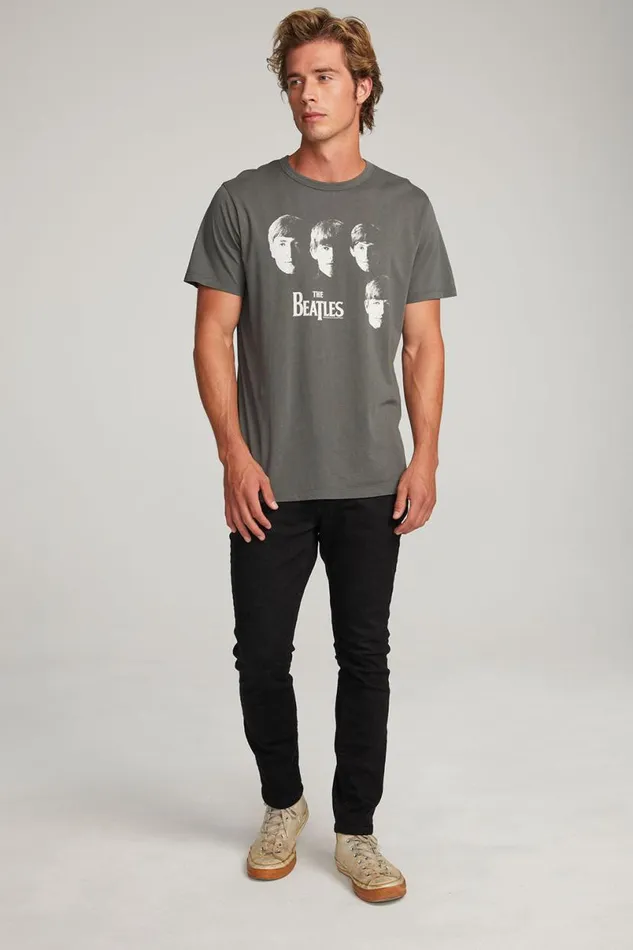 WomensMens Music Chaser Brand Meet The Beatles Mens Tee