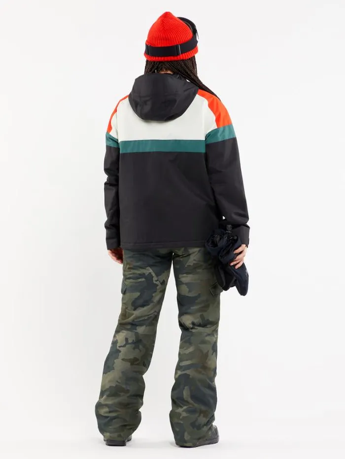 Womens Pants Volcom Bridger Insulated Pants 8211 Cloudwash Camo